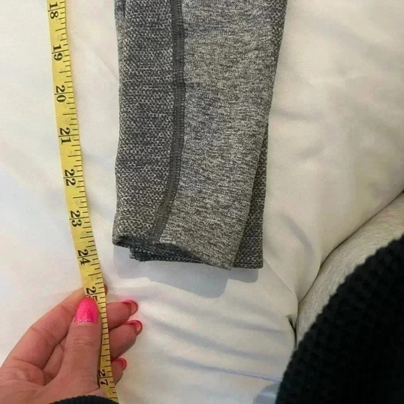 Gymshark Flex Contour Leggings Size Xs Charcoal Marl Black - Picture 8 of 8